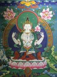 藏传佛教中的四臂观音有什么含义